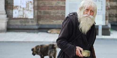 Dobri Dobrev, le mendiant de Sofia.