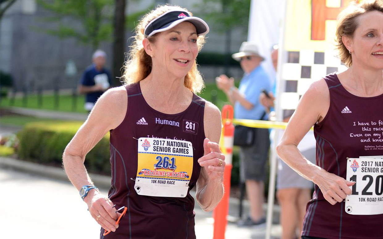 Kathrine Switzer.
