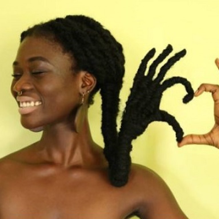 Une artiste Ivoirienne.