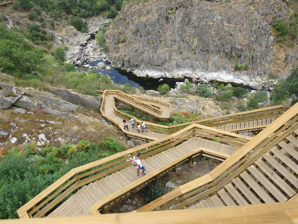 Les passadiços de Paiva, un parcours pour les sportifs.