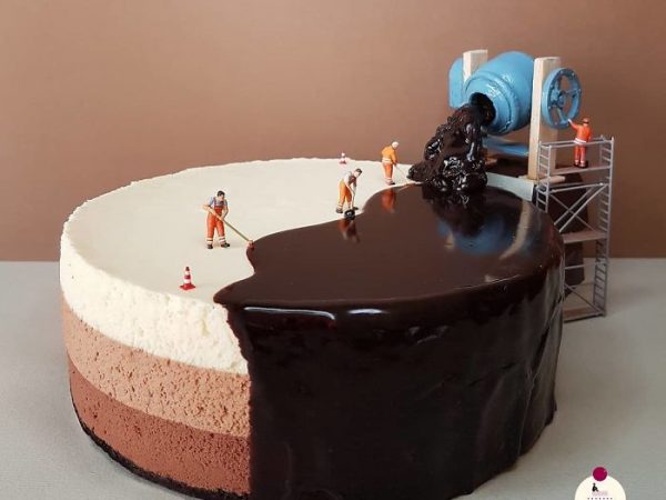 Des pâtisseries insolites en univers miniatures