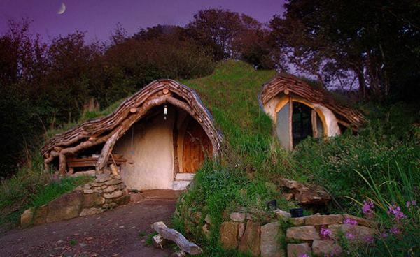 Des maisons incroyables.