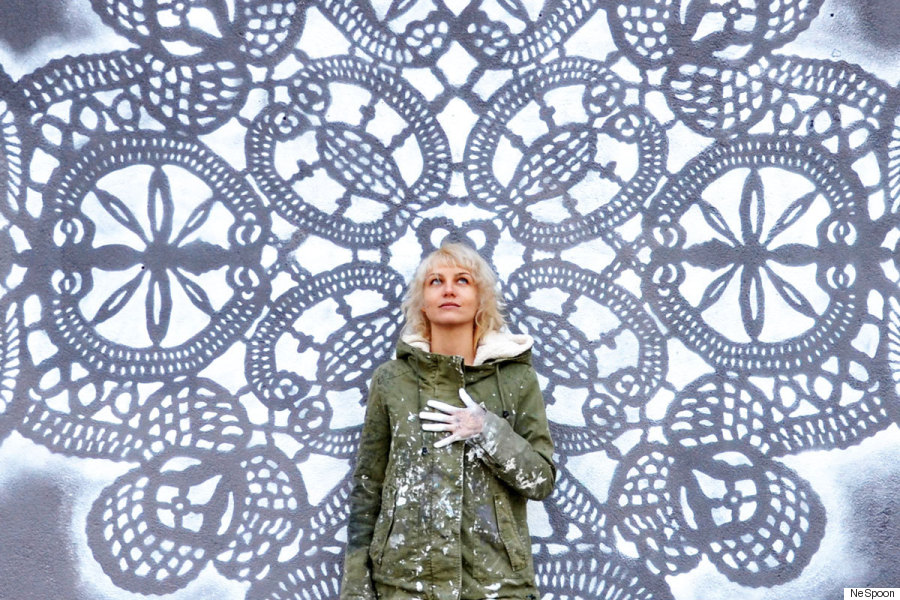De la dentelle et du street-art, Nespoon séduit!